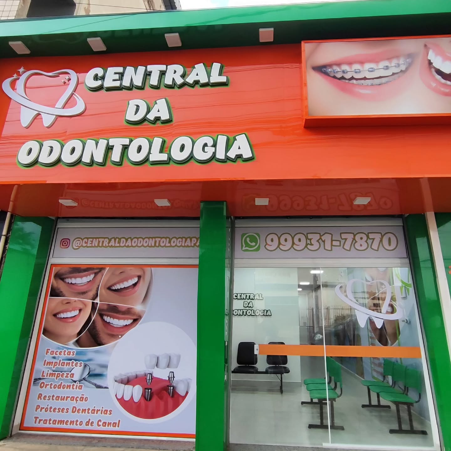Clínica - Fachada Central da Odontologia